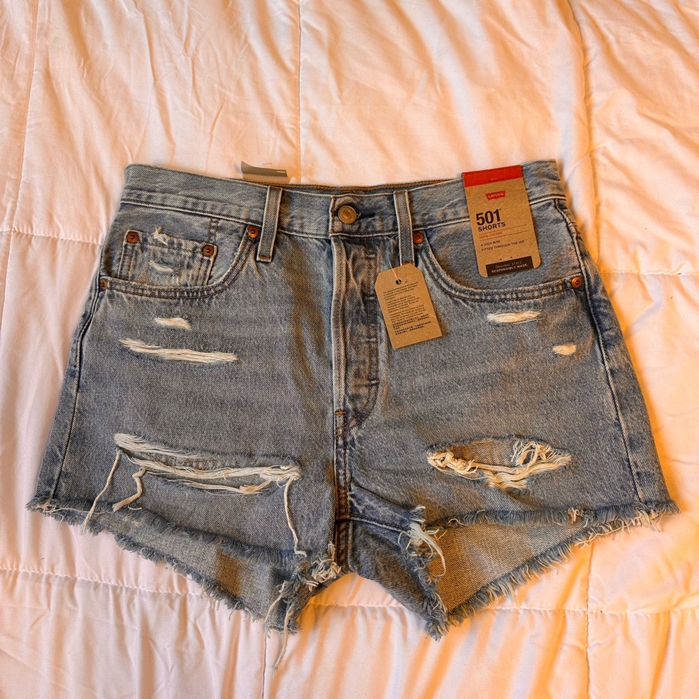 Levis 501 jean shorts